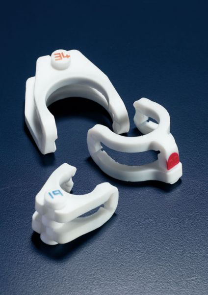 Pince PTFE à rodage conique 10/19 vert ( X 5 )