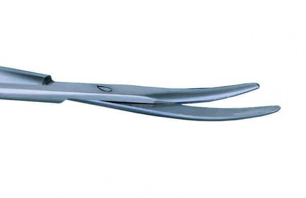 Ciseaux Forts courbes inox L14,5 cm  - jusqu'à rupture de stock