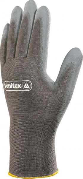 Inactif - VOIR AUTRE FOURNISSEUR - Gant tricot polyamide et paume polyuréthane par boîte de 10, taille 9